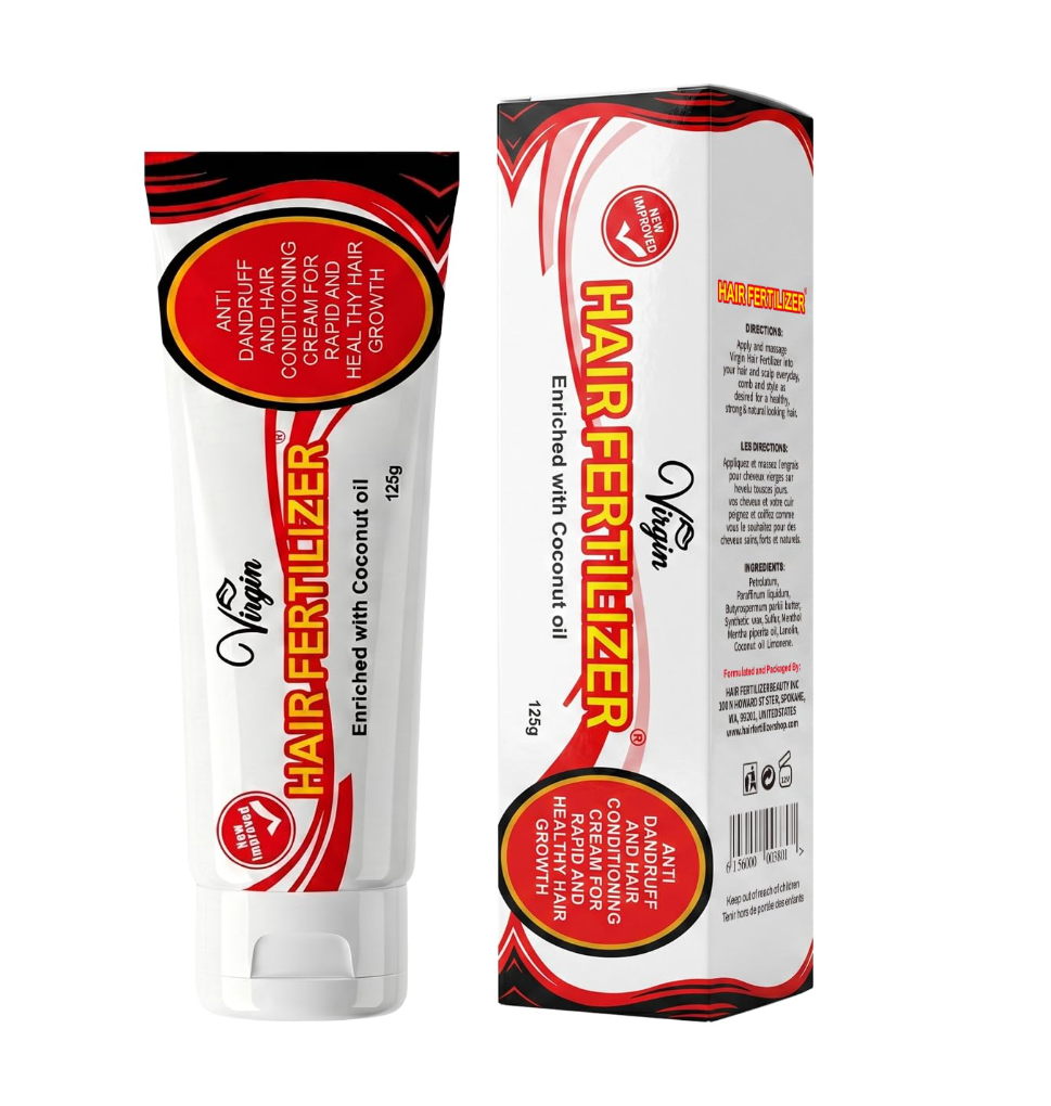 Virgin Hair Fertilizer® | Scalp Stimulating & Anti-Breakage Treatment(3 month supply)