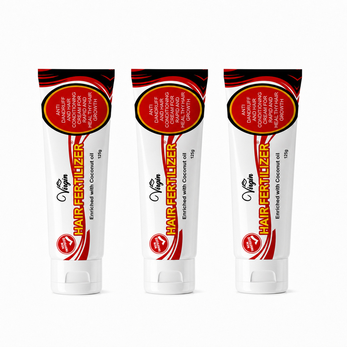 Virgin Hair Fertilizer® | Scalp Stimulating & Anti-Breakage Treatment(3 month supply)